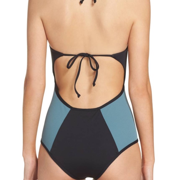 L*Space Swim Ribbed FIRESIDE One Piece - Picture 3 of 10